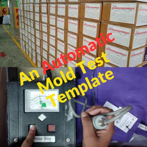do mold or moisture test official excel template by vlookup