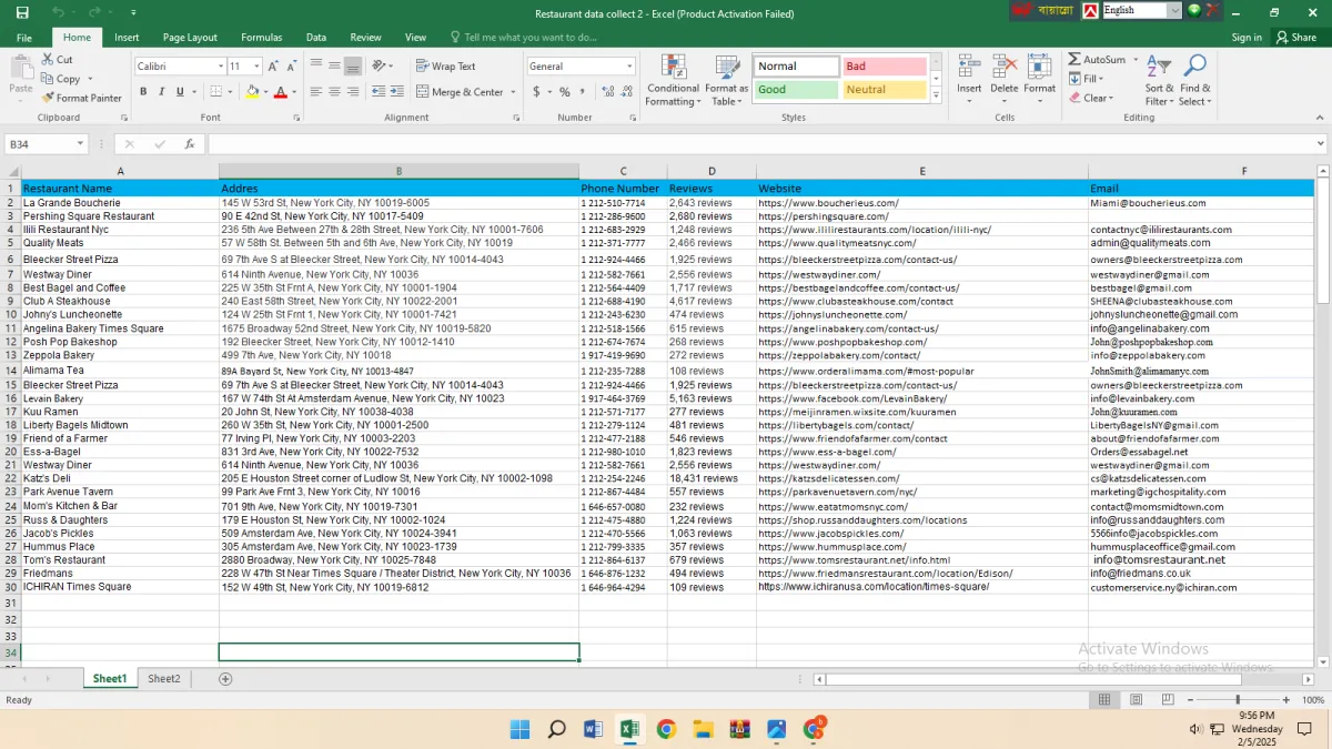 I Will Be Your B2B Lead Generation Expert with Accurate Email Lists