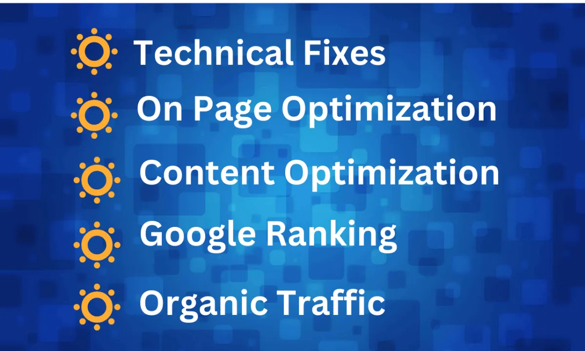 fix on page seo for your wordpress website