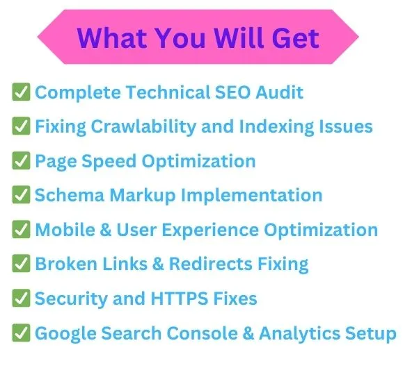 Perform SEO Audit and Fix All the Issues