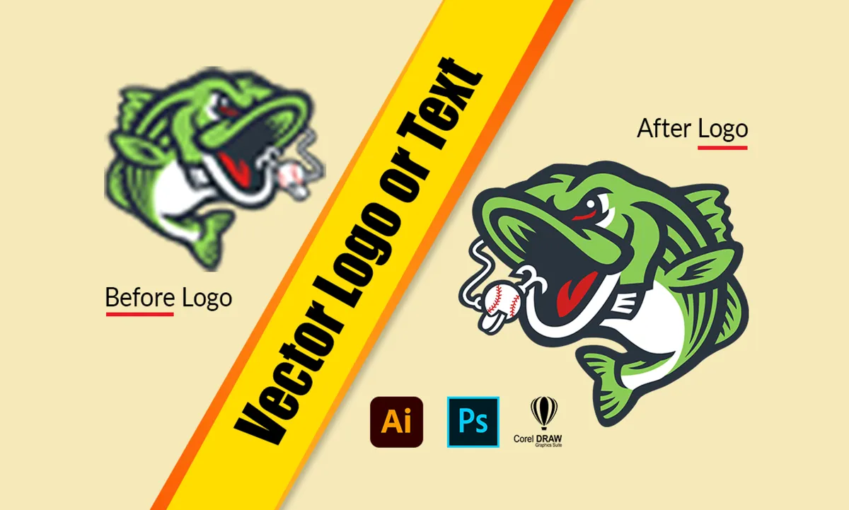 professionally vector trace any image in Illustrator within 2 hours