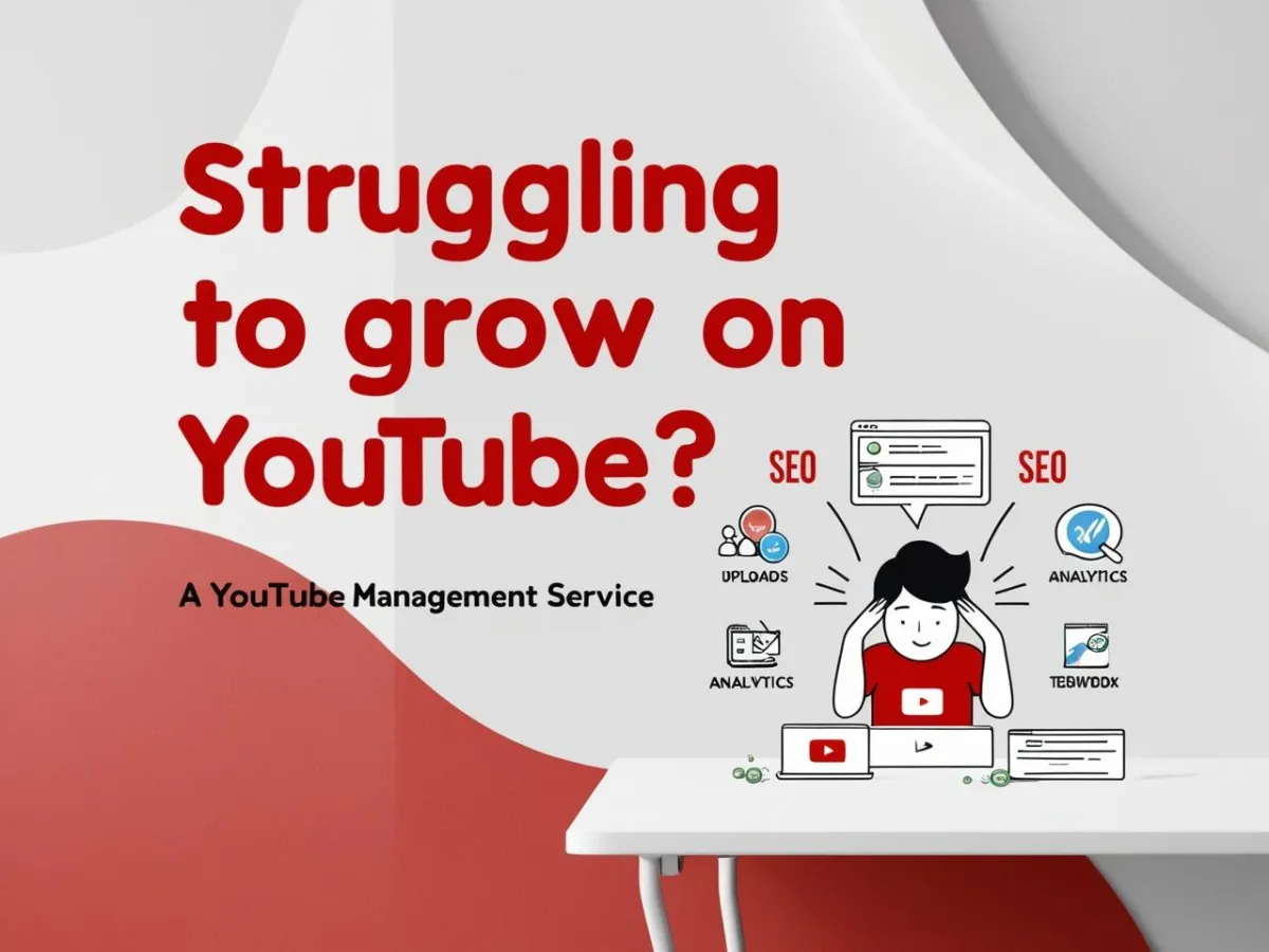I Will Be Your YouTube Channel Manager, Handling Uploads, SEO & Growth