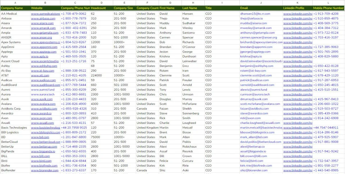do targeted Mobile & Cell Number Leads for B2B Growth