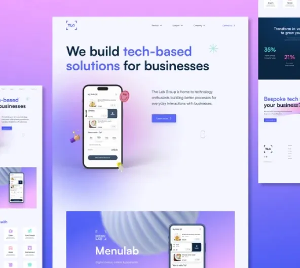 design an engaging landing page in Figma to boost online presence