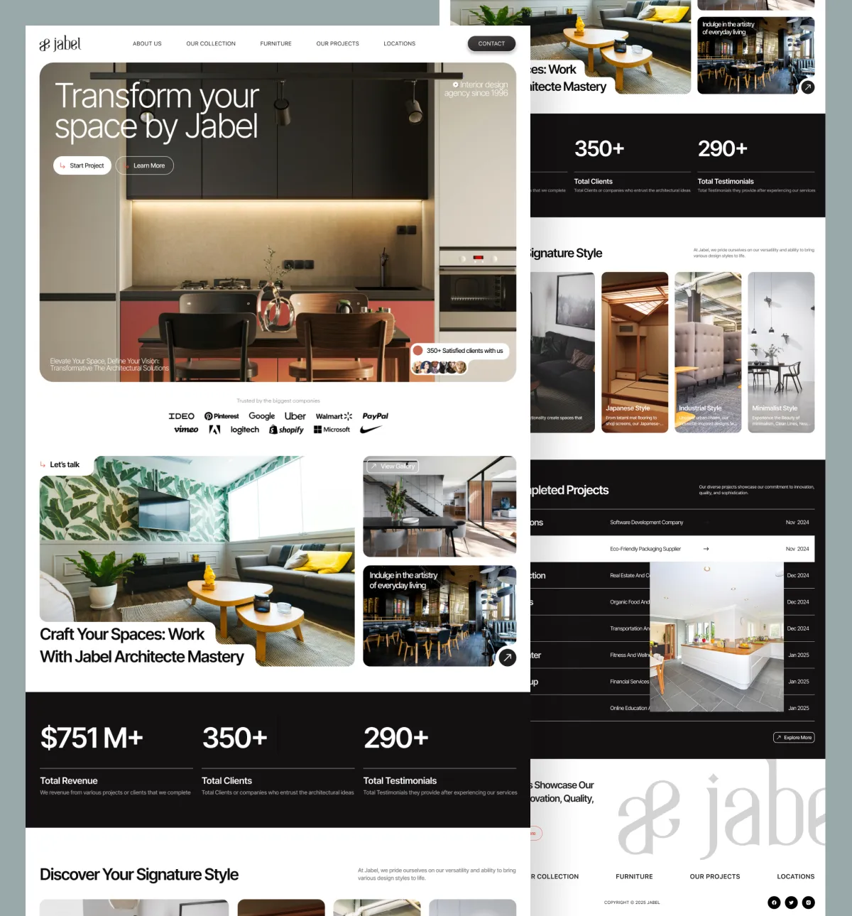 design UI UX landing page and website using Figma