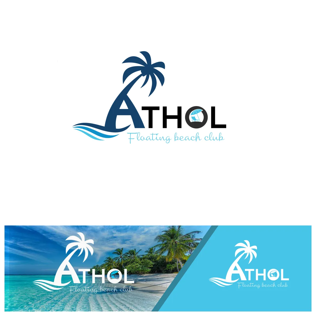 I will design modern minimalist luxury business logo design