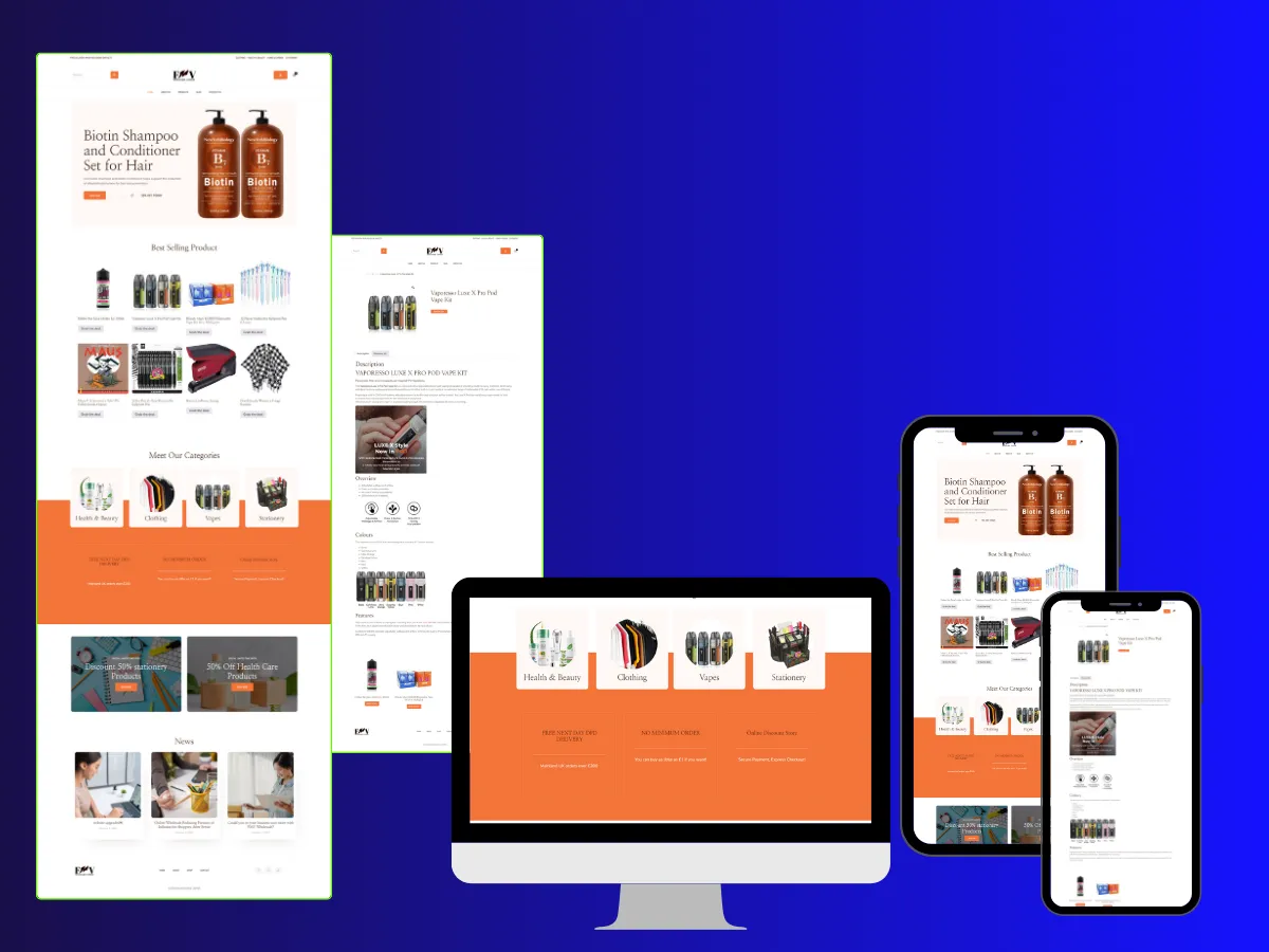 develop professional responsive shopify website shopify shop for ecommerce