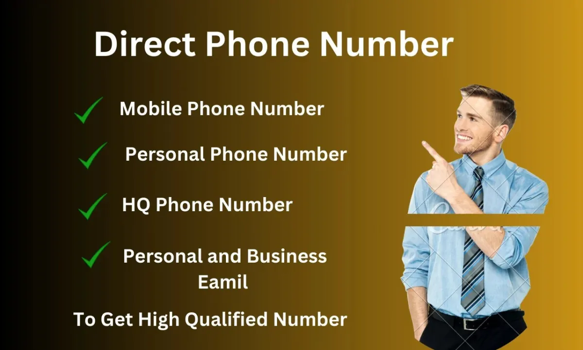 I Will Do Personal Phone Number, Mobile Phone number and Cell Phone Number Using any tools