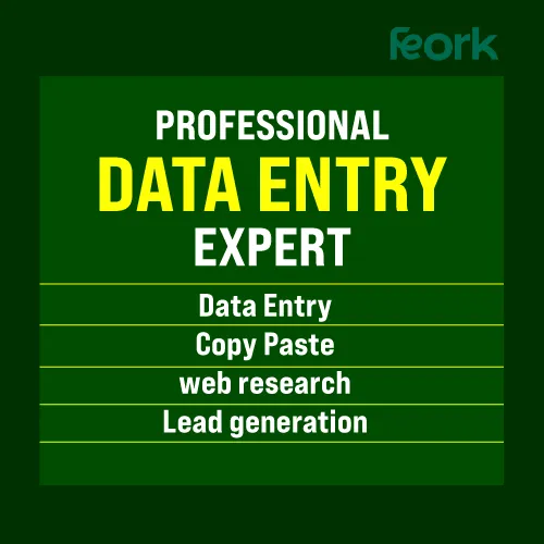 do fast & accurate data entry