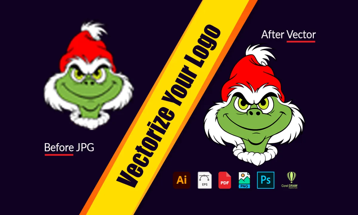 professionally vector trace any image in Illustrator within 2 hours