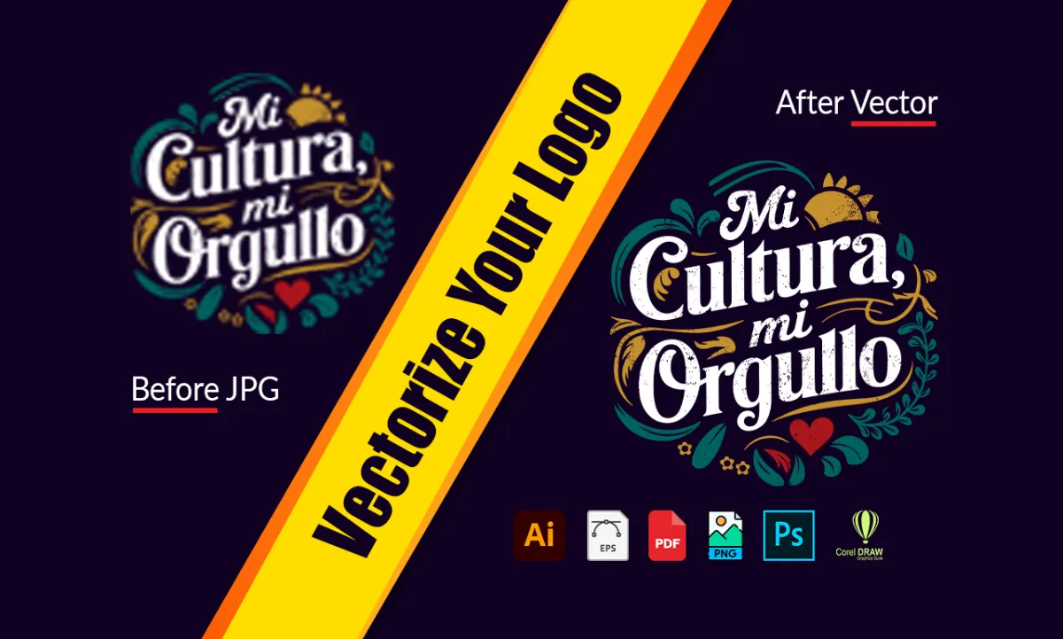 professionally vector trace any image in Illustrator within 2 hours