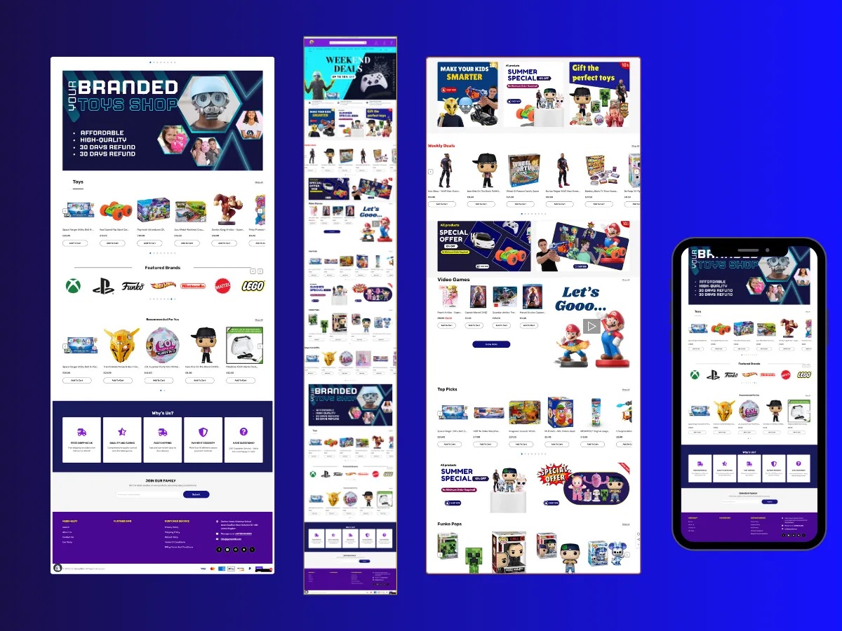 develop professional responsive shopify website shopify shop for ecommerce