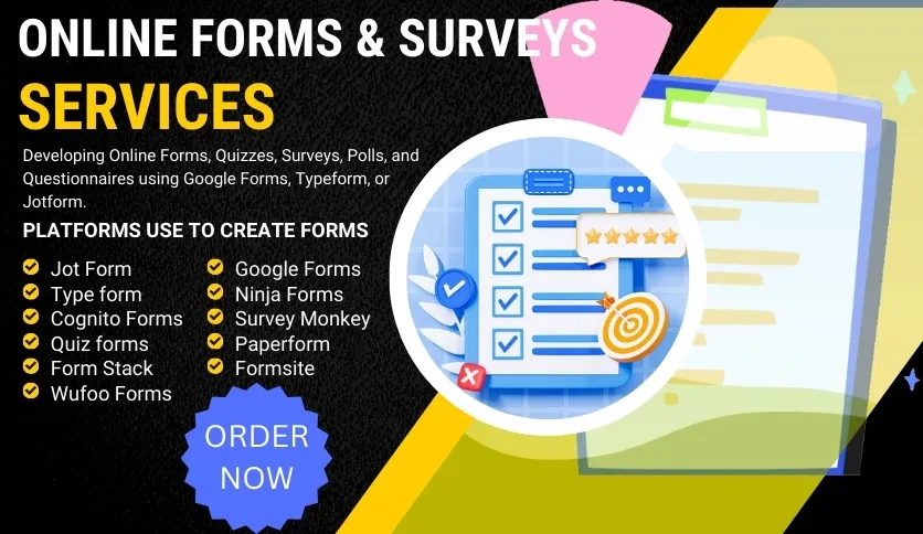 Create Online Forms And Surveys