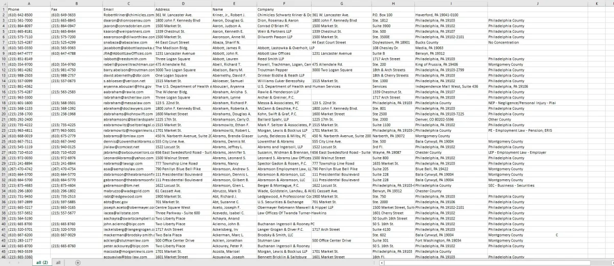 clean, format, remove duplicates, fix errors, and organize excel data