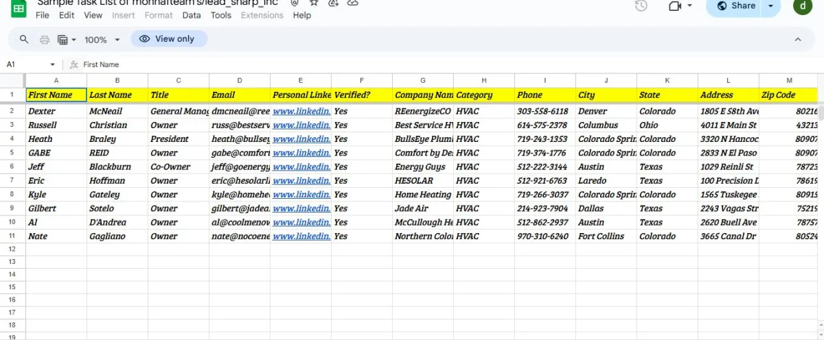 do b2b lead generation, enrich email list, data entry, web and google map scraping