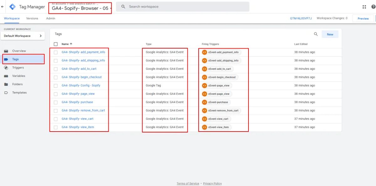 setup google analytics 4, ga4 ecommerce tracking, ga4 server side tracking, GTM