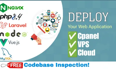 deploy or publish your website and web application to vps or any cloud server
