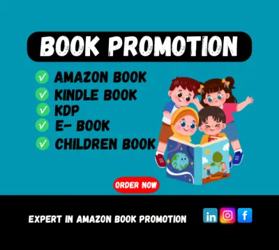 do amazon book promotion, children's book, KDP Book and e-book marketing