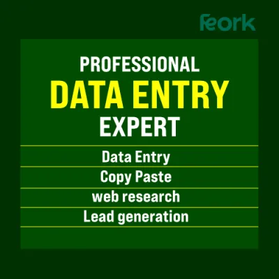 do fast & accurate data entry