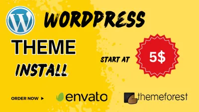 Themeforest wordpress theme installations 