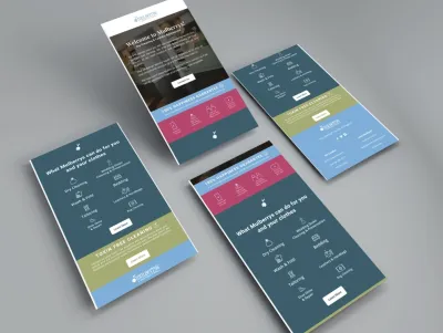 create  a Professional, Editable, Responsive html email newsletter template