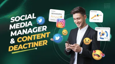 be your social media and digital marketing manager
