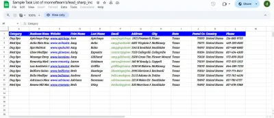 do b2b lead generation, enrich email list, data entry, web and google map scraping