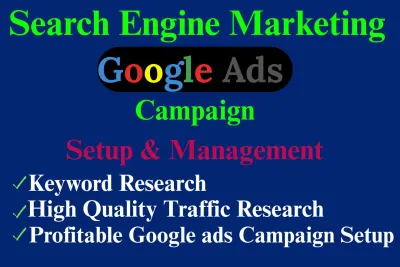setup and manage your google adwords PPC campaigns ads and apps promotion ads