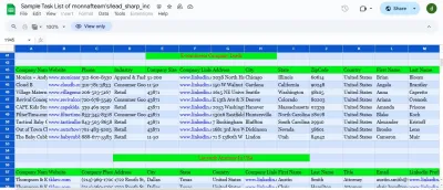 do b2b lead generation, enrich email list, data entry, web and google map scraping
