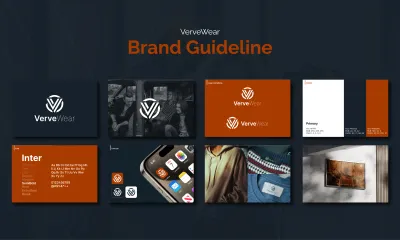 design your brand book guideline with a professional logo