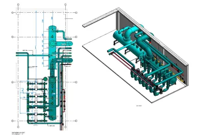 I will make  plumbing  conceptual to  Shop drawings design