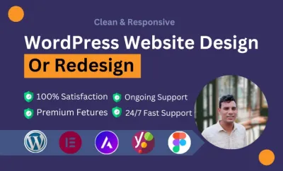wordpress website development, design or redesign wordpress blog