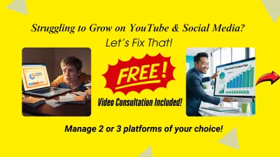 I will manage and grow your Facebook, Instagram, YouTube, TikTok, LinkedIn, and X