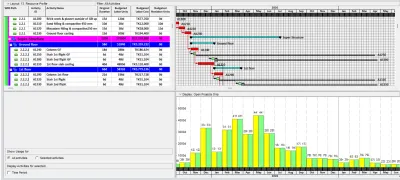  create gantt chart, wbs and work schedule with primavera p6 or ms project