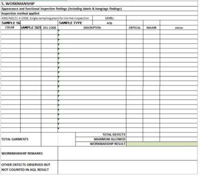 Create an Automated Excel Final Inspection Template for Accurate Quality Control