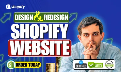 develop professional responsive shopify website shopify shop for ecommerce