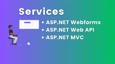 create web applications with ASP.NET Web Forms, MVC, MVC Core