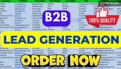 amazon sellers leads and ecommerce email lead list