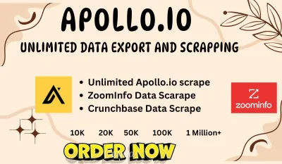 Do Apollo.io Export, ZoomInfo Leads and verified Email service