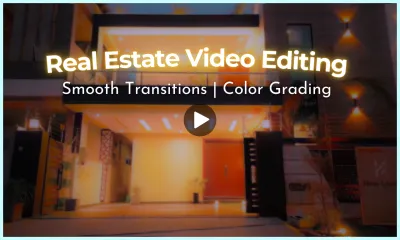 professionally edit stunning real estate videos for listings