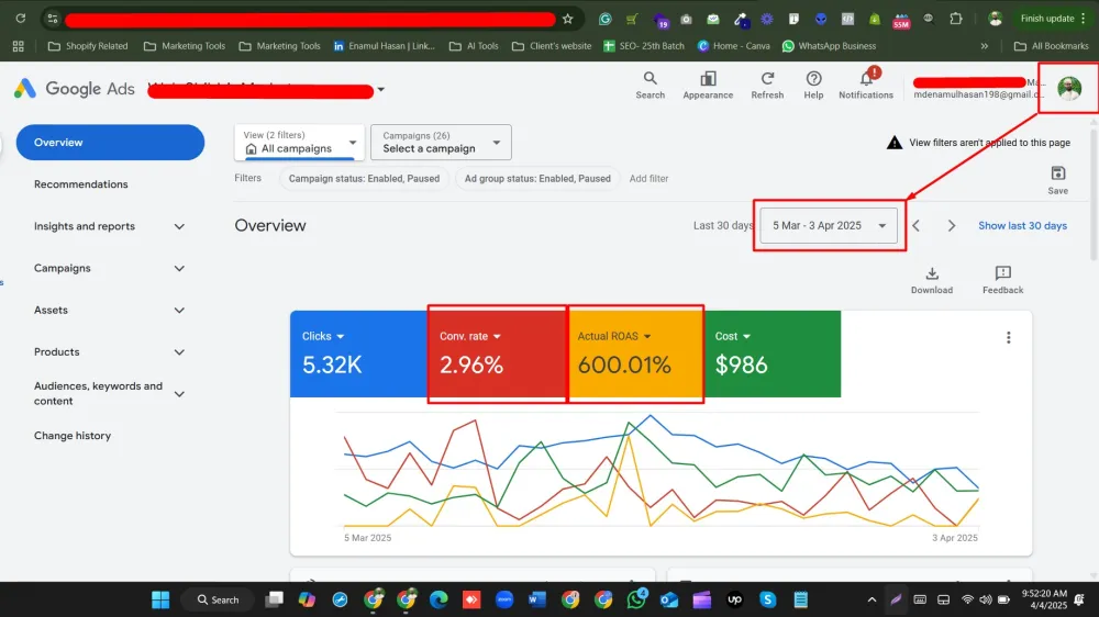 📈 Google Ads Success: 600% ROAS in 30 Days!