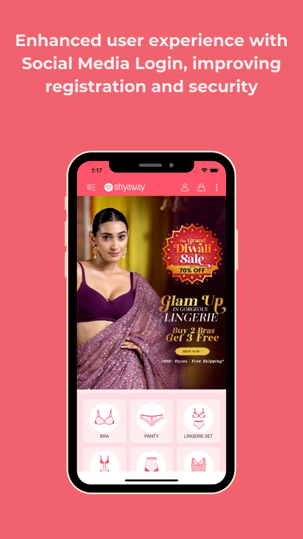 Shyaway: Lingerie Shopping App