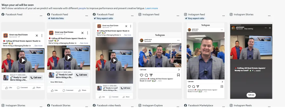 facebook ads meta ads instagram ads campaign for leads