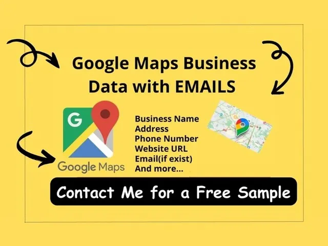 Google Map Data Scraping