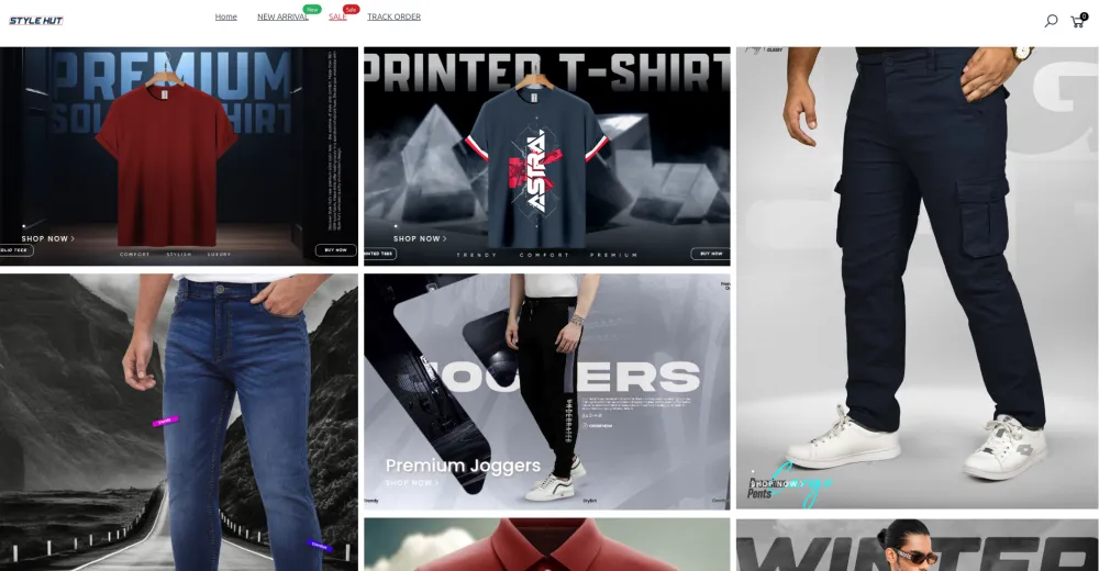 E-commerce: Style Hut