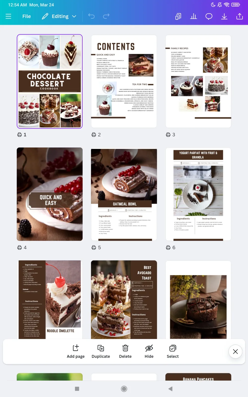 Recipe book or Cookbook 